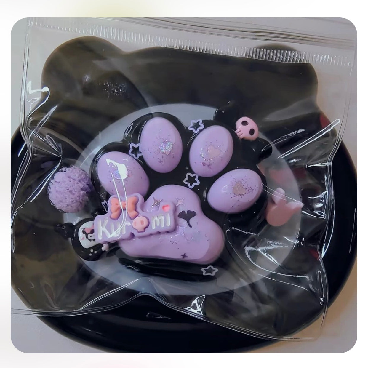 Handmade Silicone Cat's Paw Taba Squishy Toy