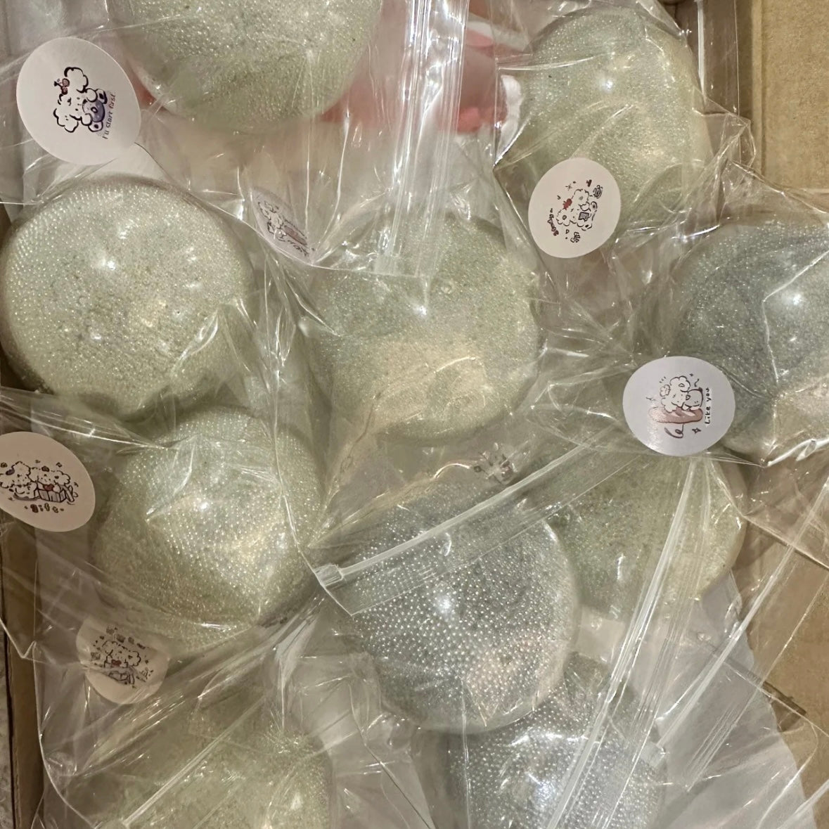 Handmade Beads Filling Stress Balls