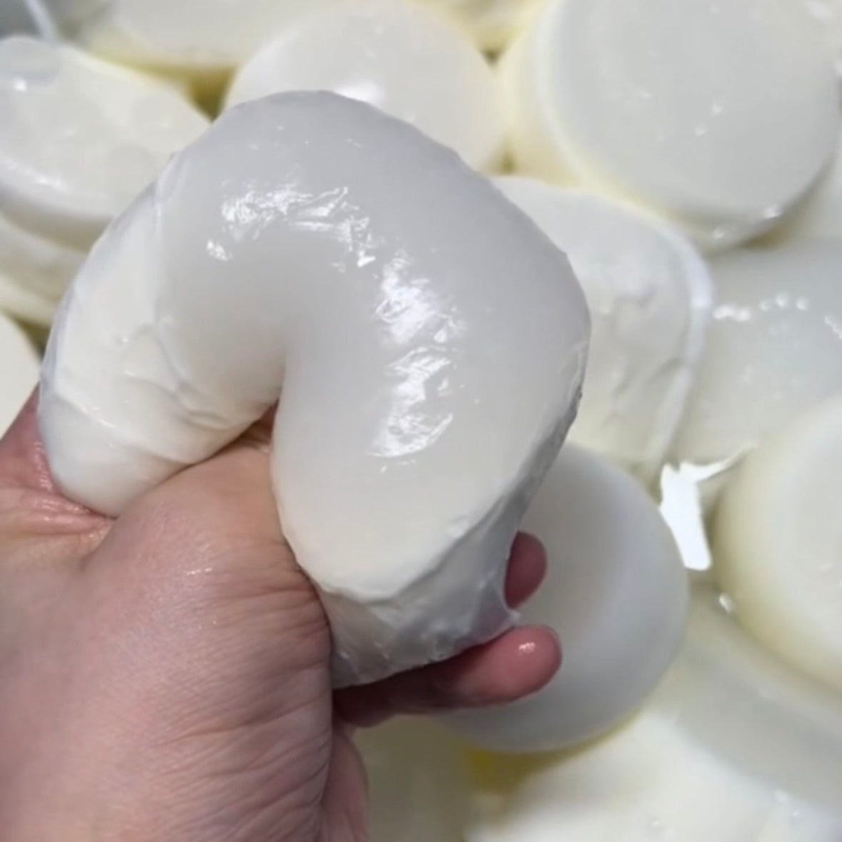 Handmade Bread & Pudding Taba Squishy Toy