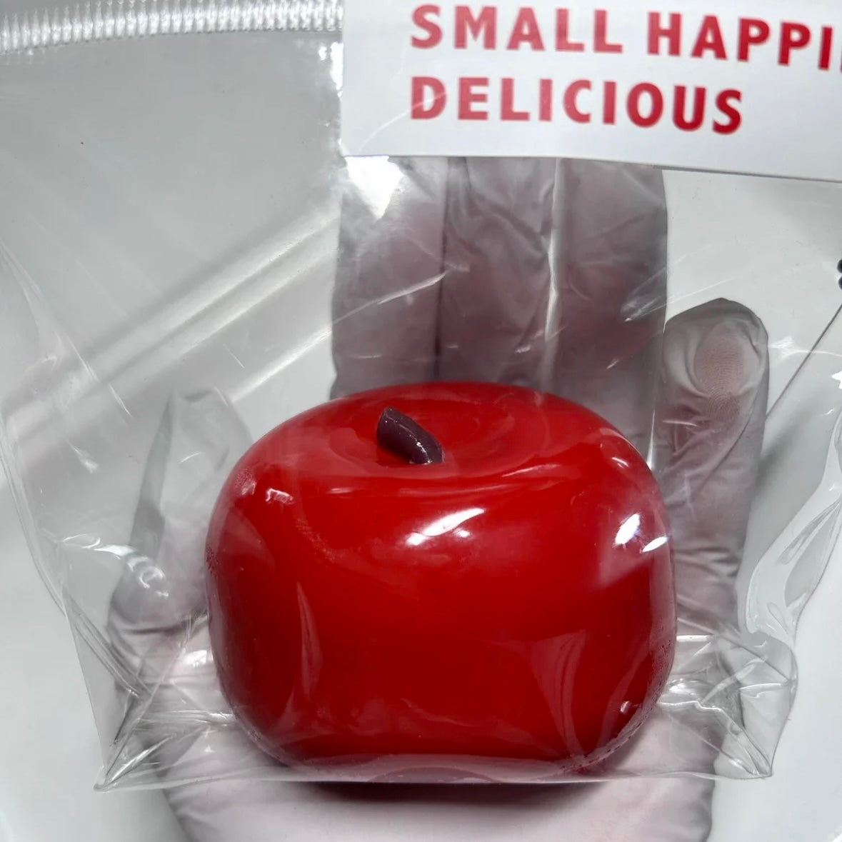 Handmade Apple Taba Squishy Toy - Christmas Series