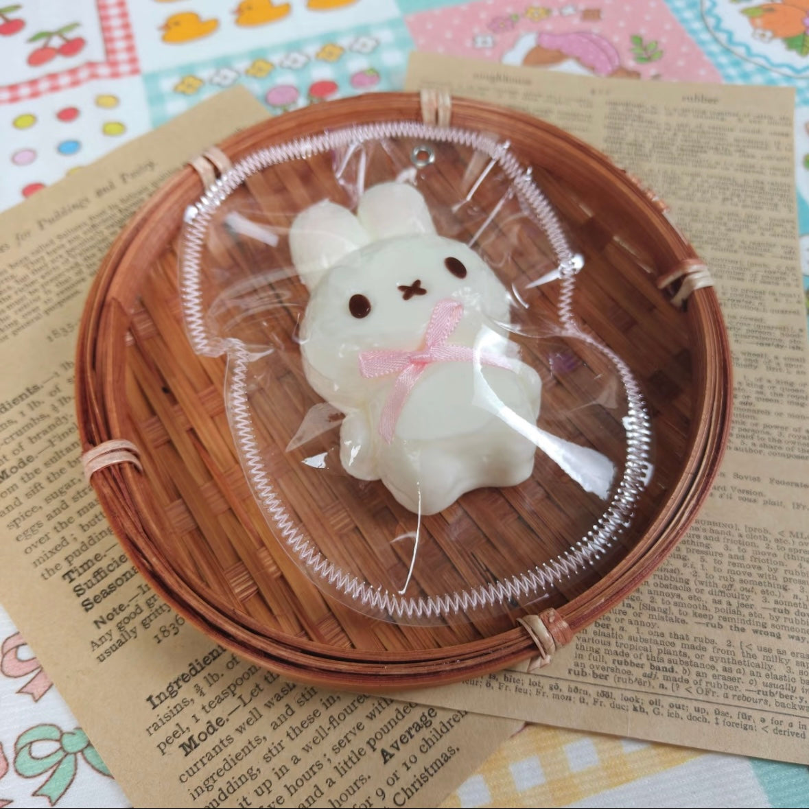 Handmade Bunny Taba Squishy Toy