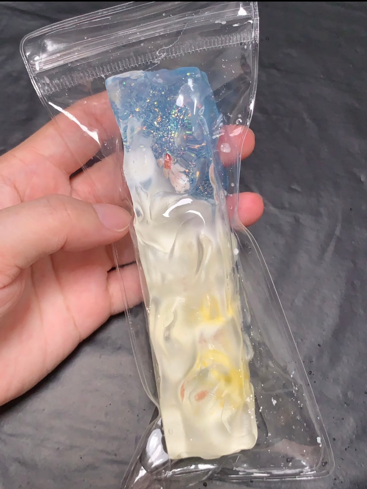 Transparent Strips / Balls Taba Squishy Toy