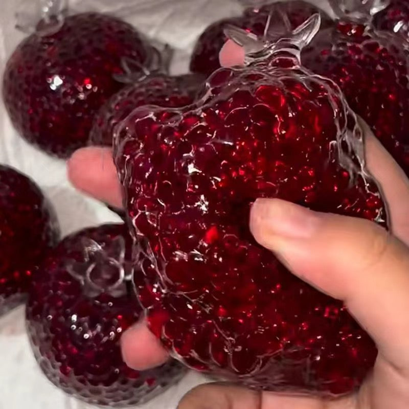 Garnet Red Handmade Stress Balls