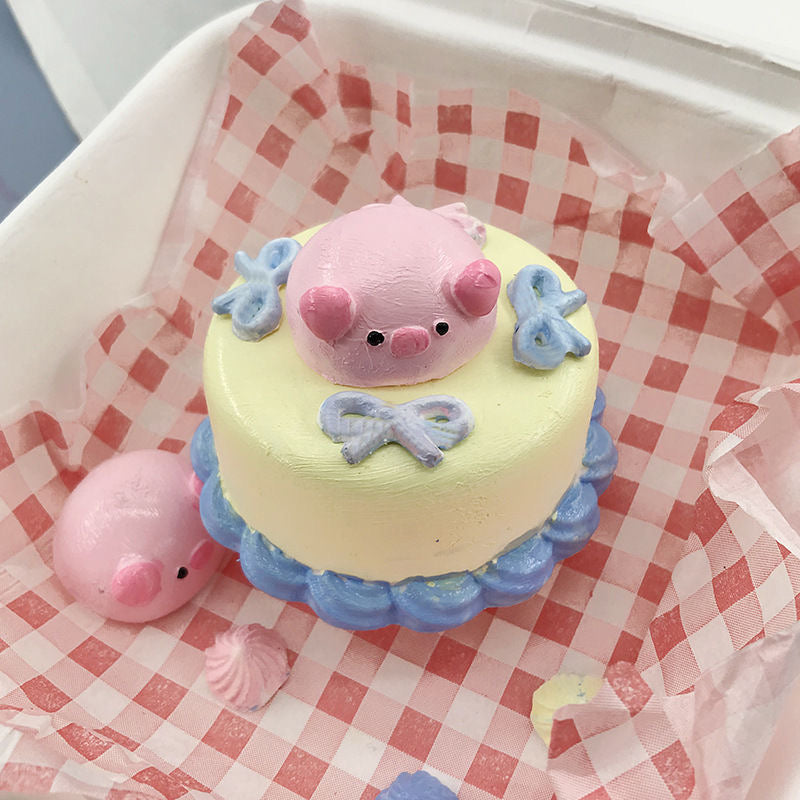 Pig Cake Mold Silicone Squishy Mold