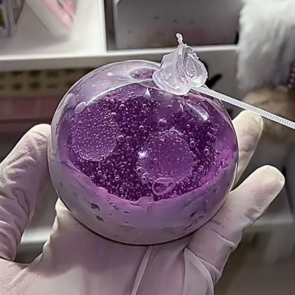 Purple Handmade Stress Balls