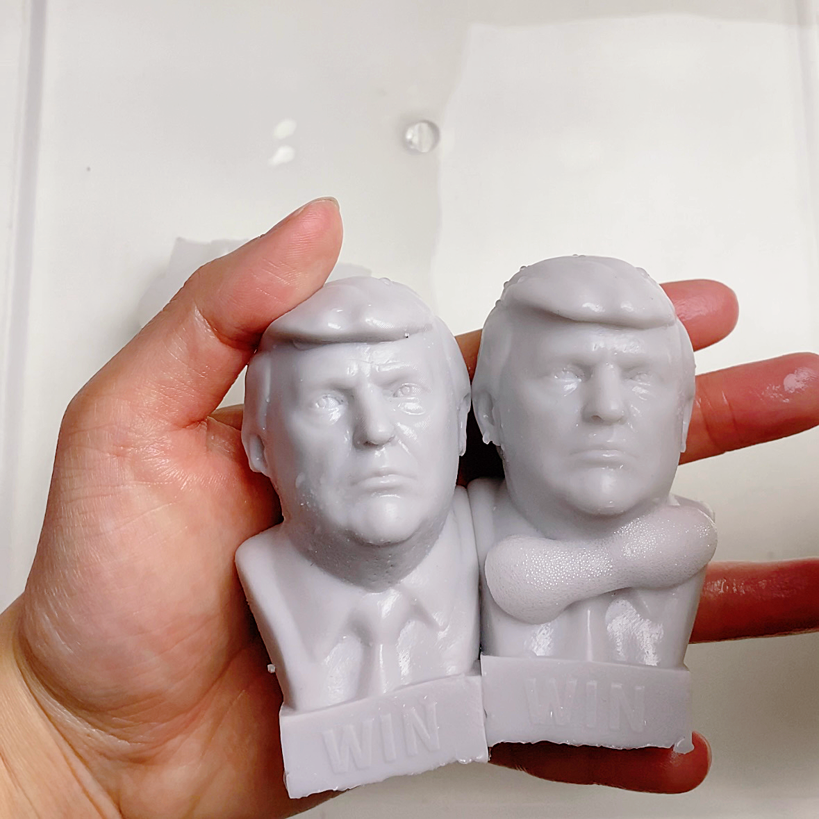 Handmade Silicone Trump Taba Squishy Toy