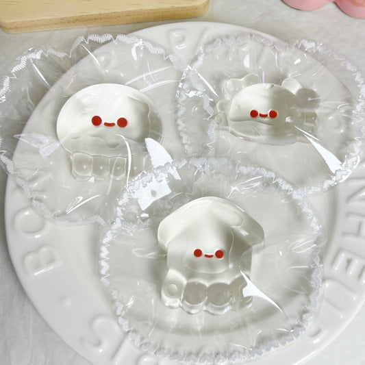 Handmade Transparen Jellyfish Octopus / Squid,/ Crab Taba Squishy Toy