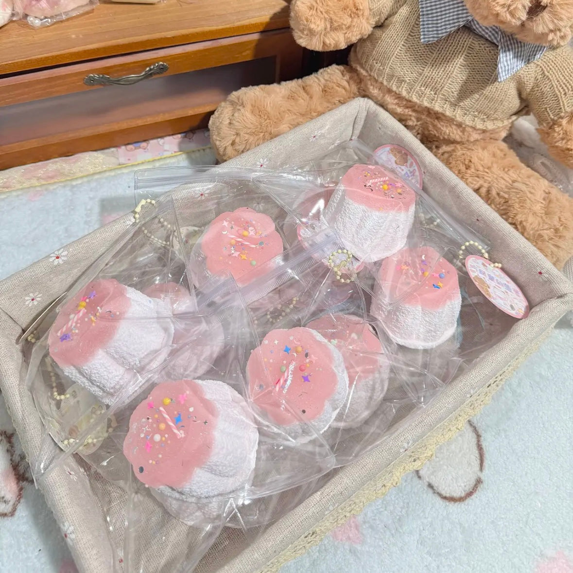 Cute Pudding Taba Squishy Toy