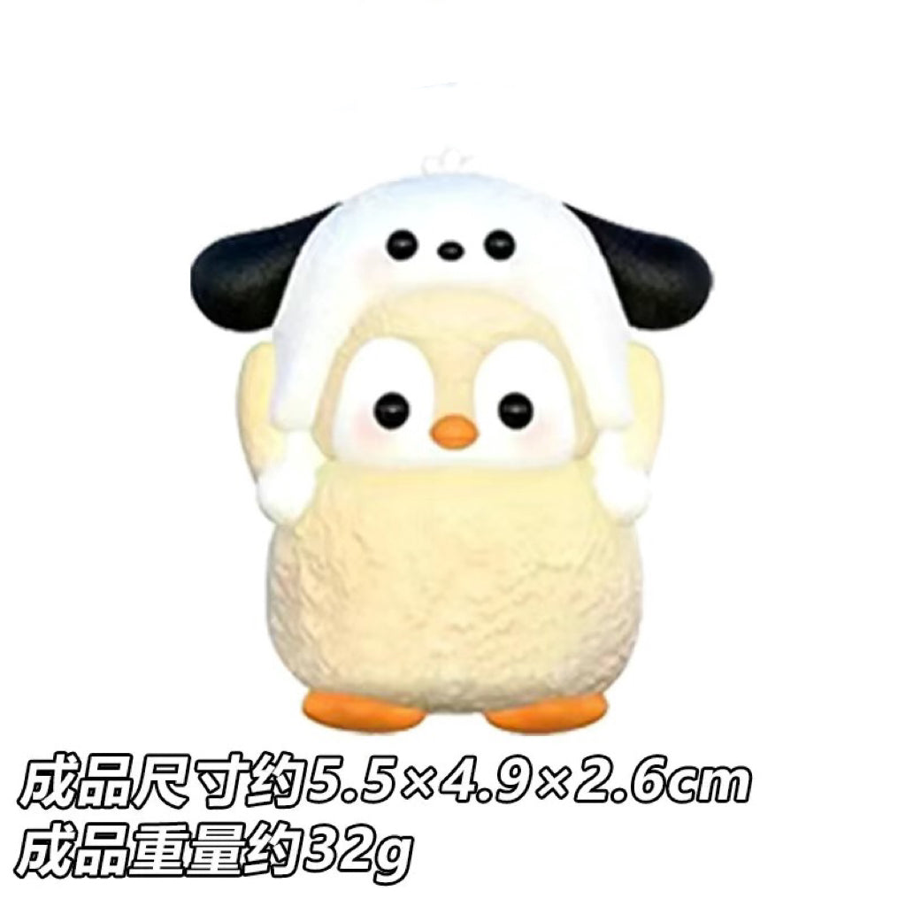 Penguins Mold Silicone Squishy Mold
