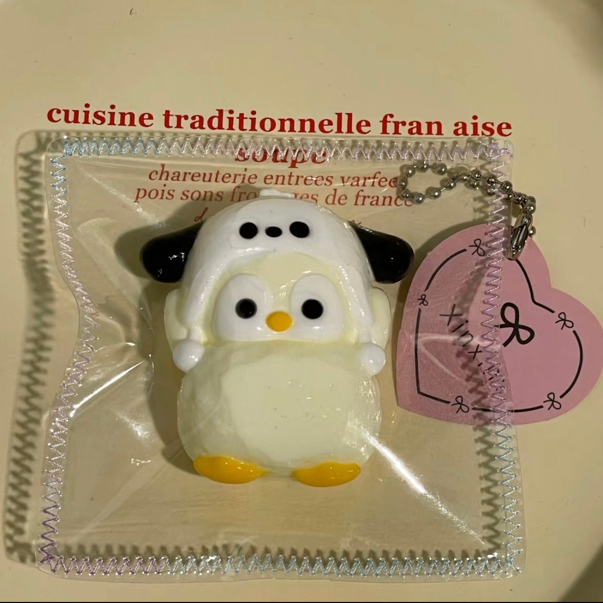 Handmade Mini Penguin Taba Squishy Toy