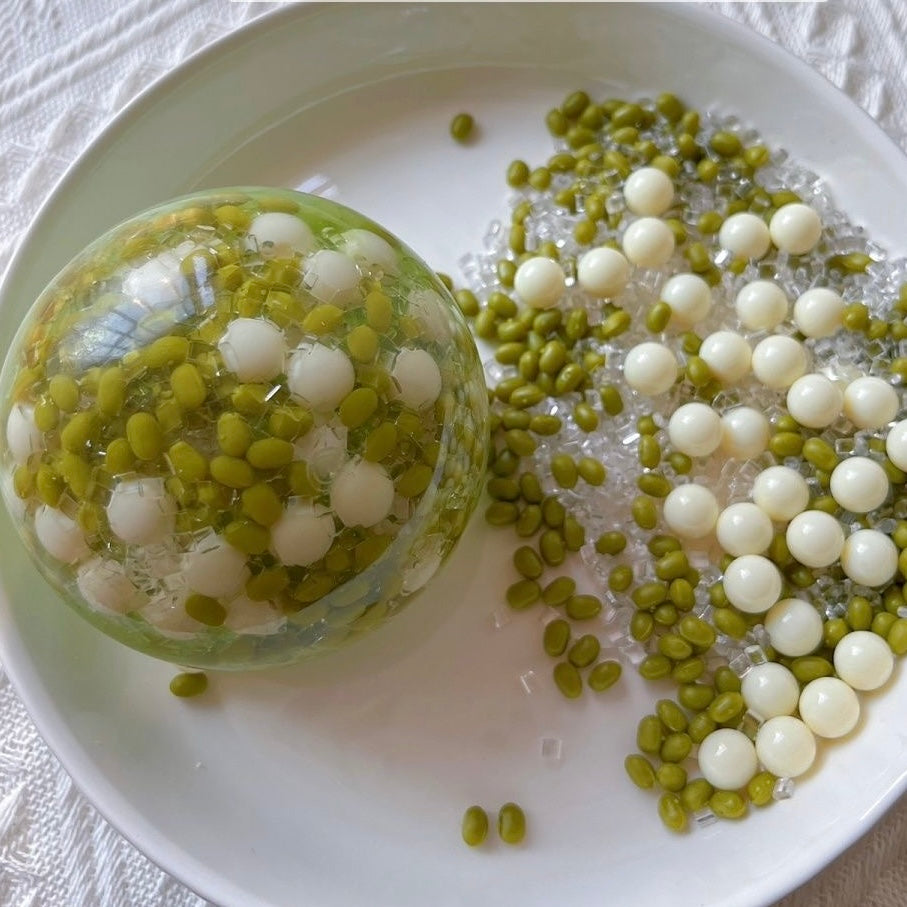 Green Bean Handmade Stress Balls