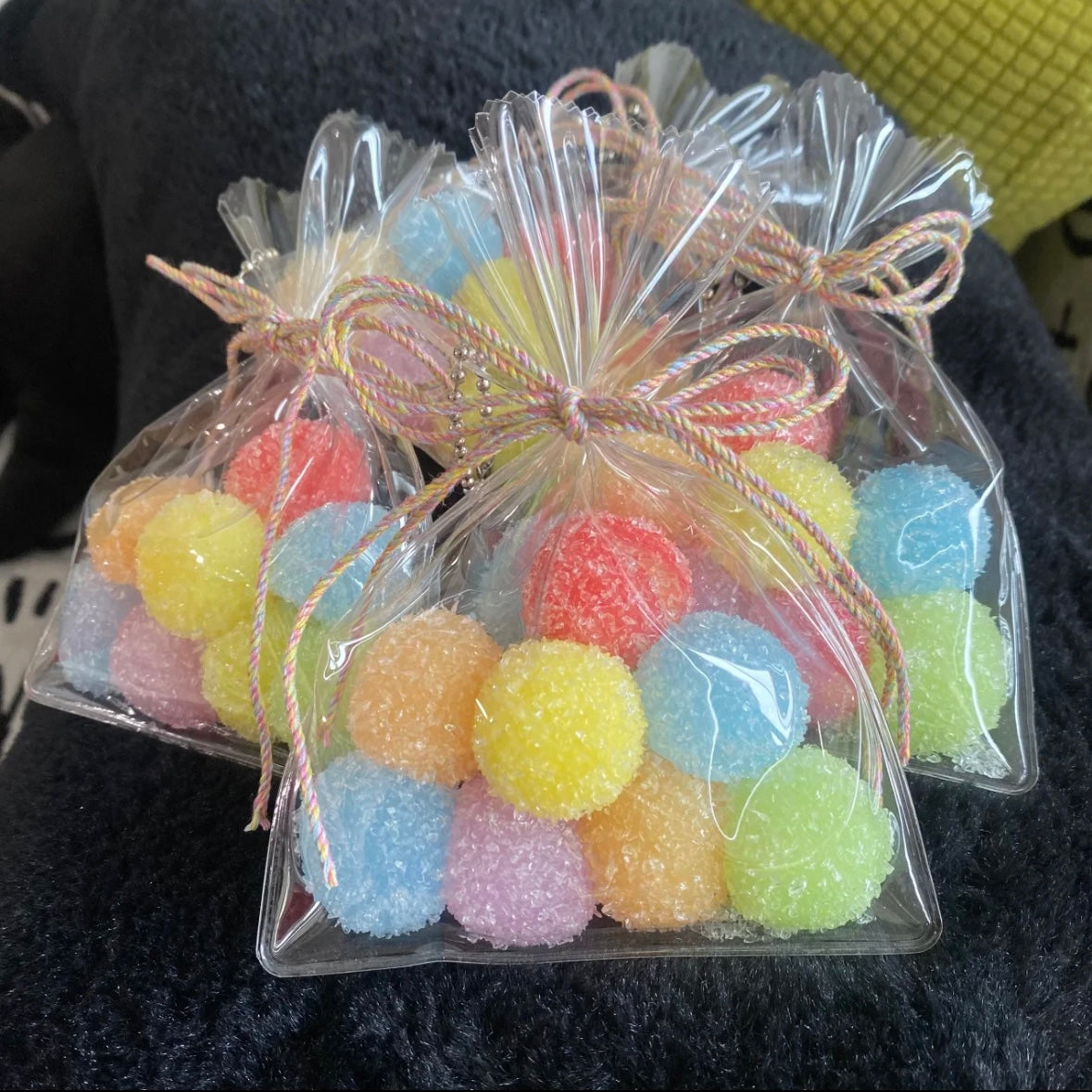 9pcs Candy Taba Squishy Toy