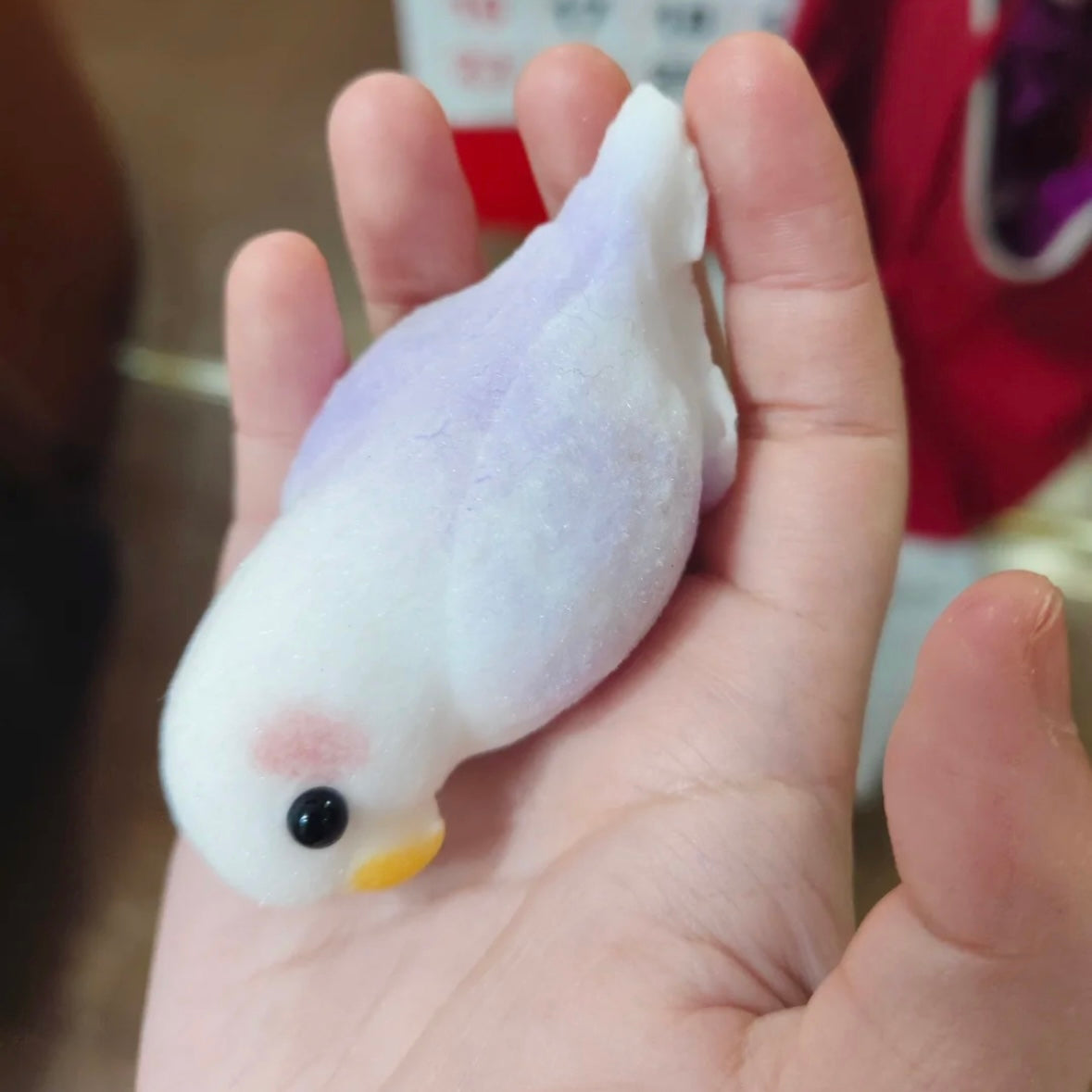 Handmade Parrots Taba Squishy Toy