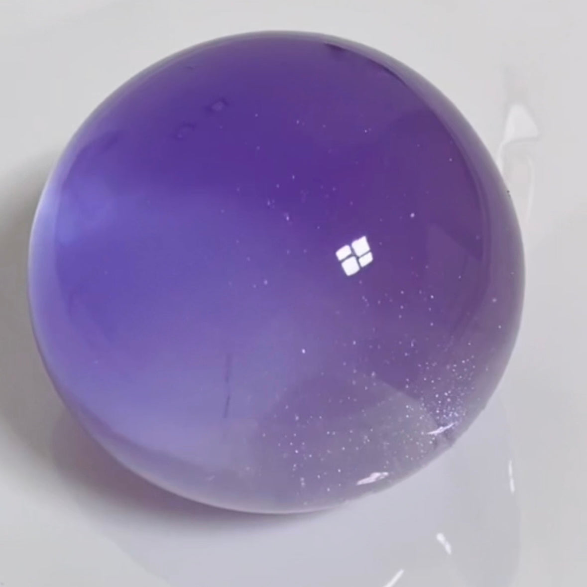 Handmade Transparent Stress Ball Taba Squishy Toy with Freebie