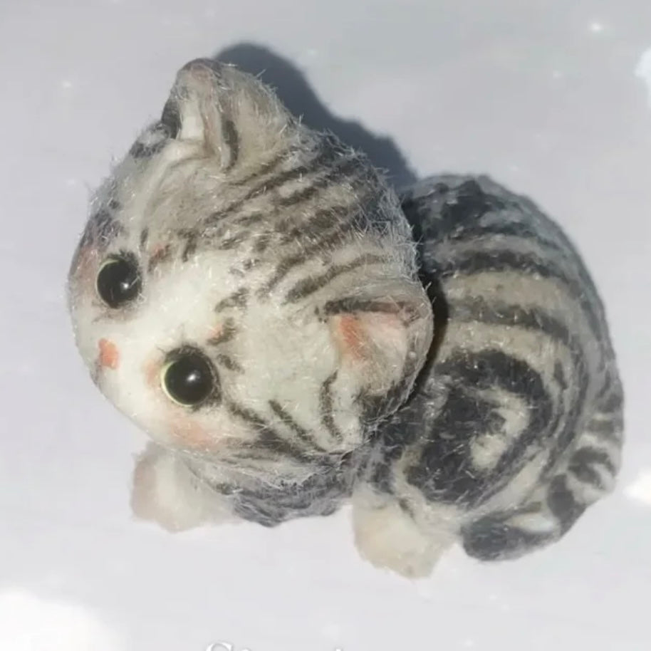 Kitty Cats Taba Squishy Toy with Flocking