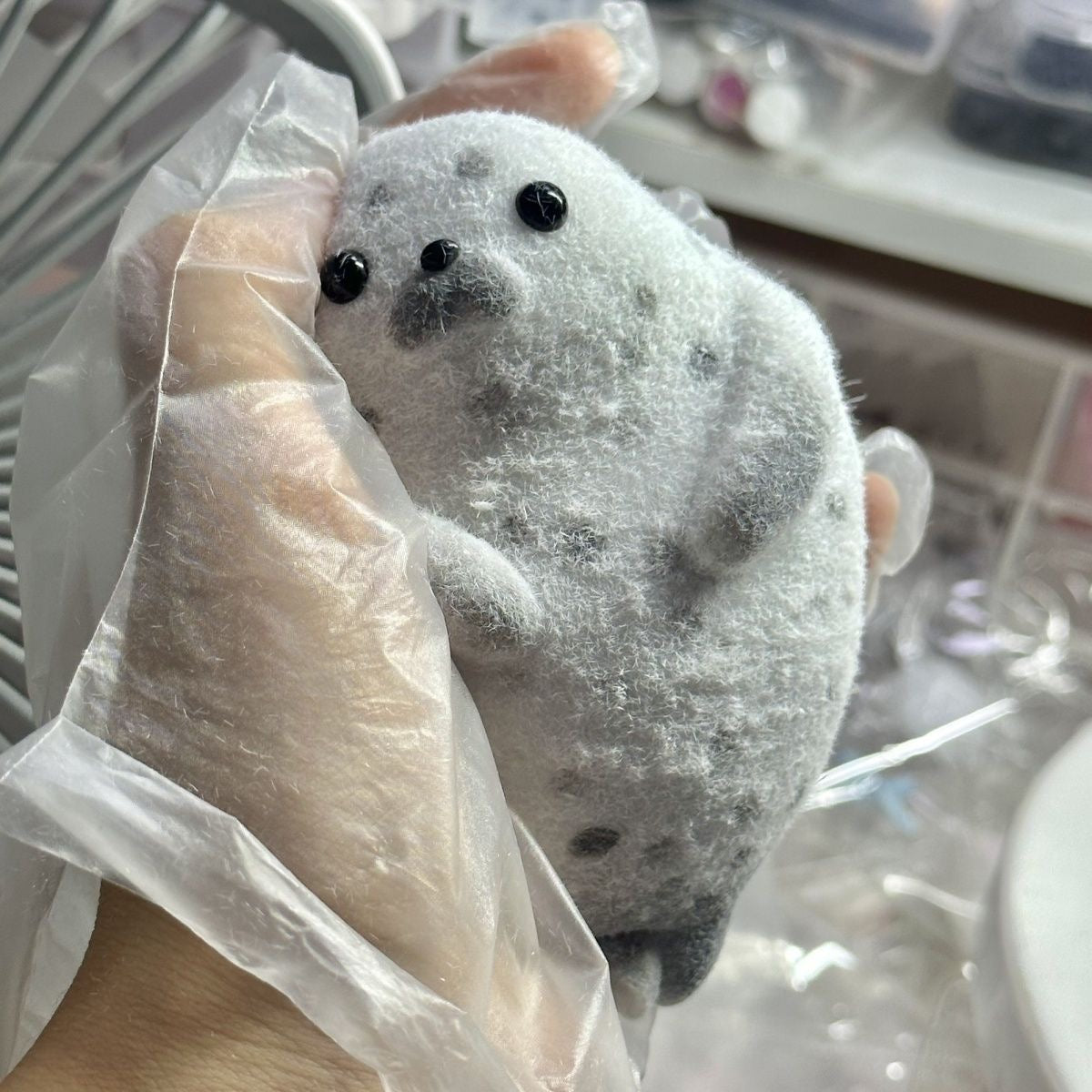Baby Seal Squishy Stress Taba Squishy Toy