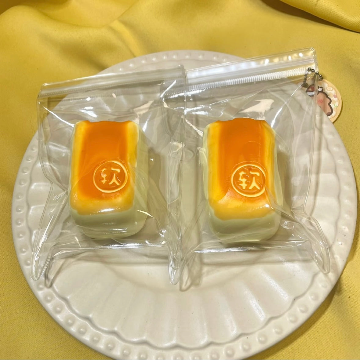 Carbon Toast Taba Squishy Toy