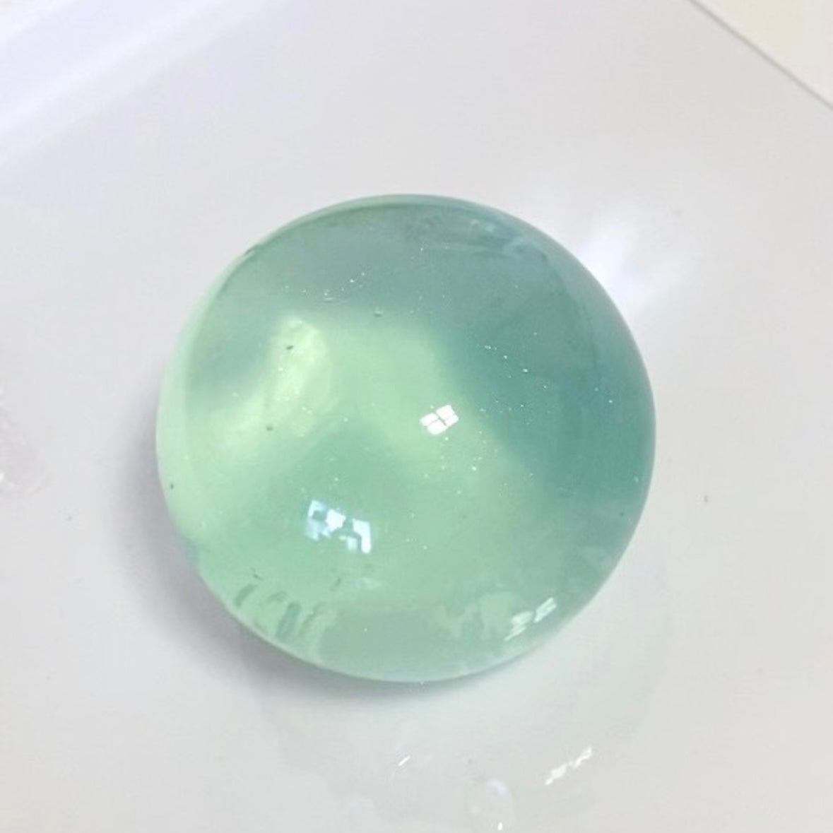 Handmade Transparent Stress Ball Taba Squishy Toy with Freebie