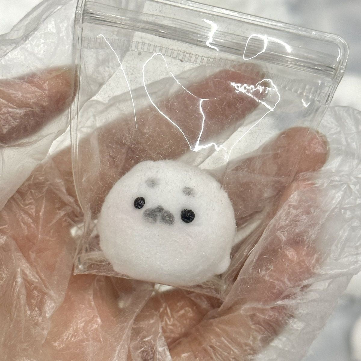 1pc/2pcs/4pcs Handmade Mini Seal Taba Squishy Toy
