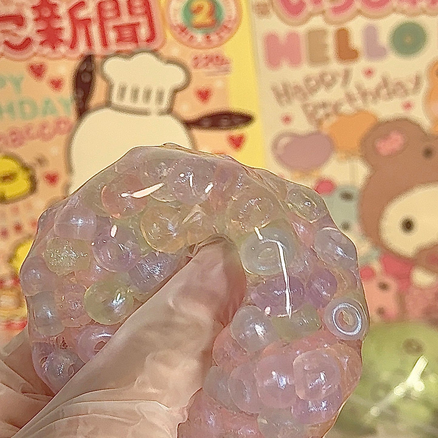 Donut Beads Handmade Stress Balls
