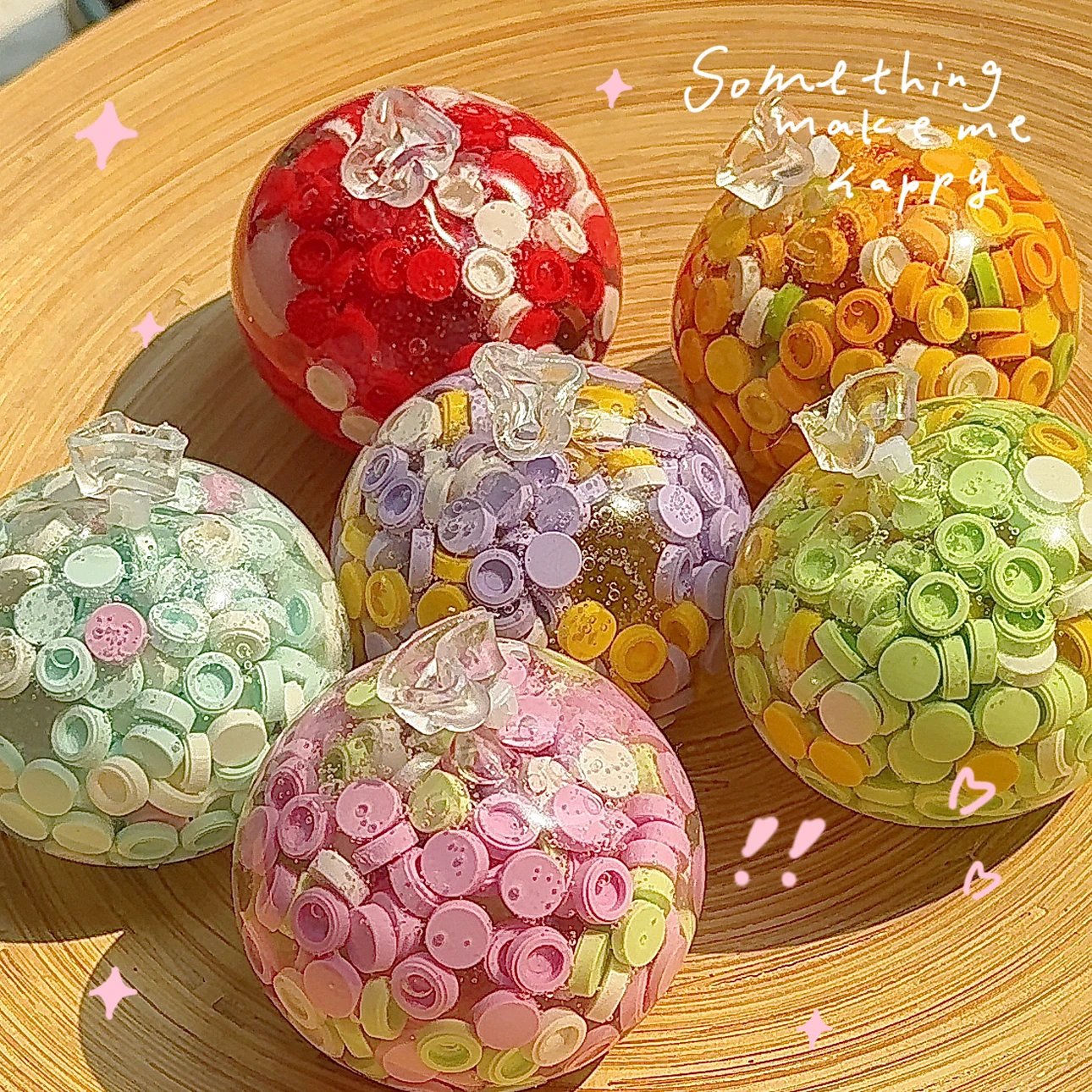 Building Block Handmade Stress Balls