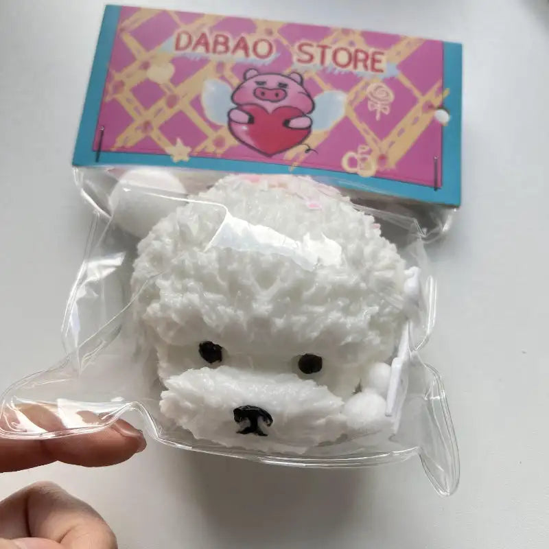 Handmade Silicone Puppy Without Flocking Stress Relief Squishy Toy
