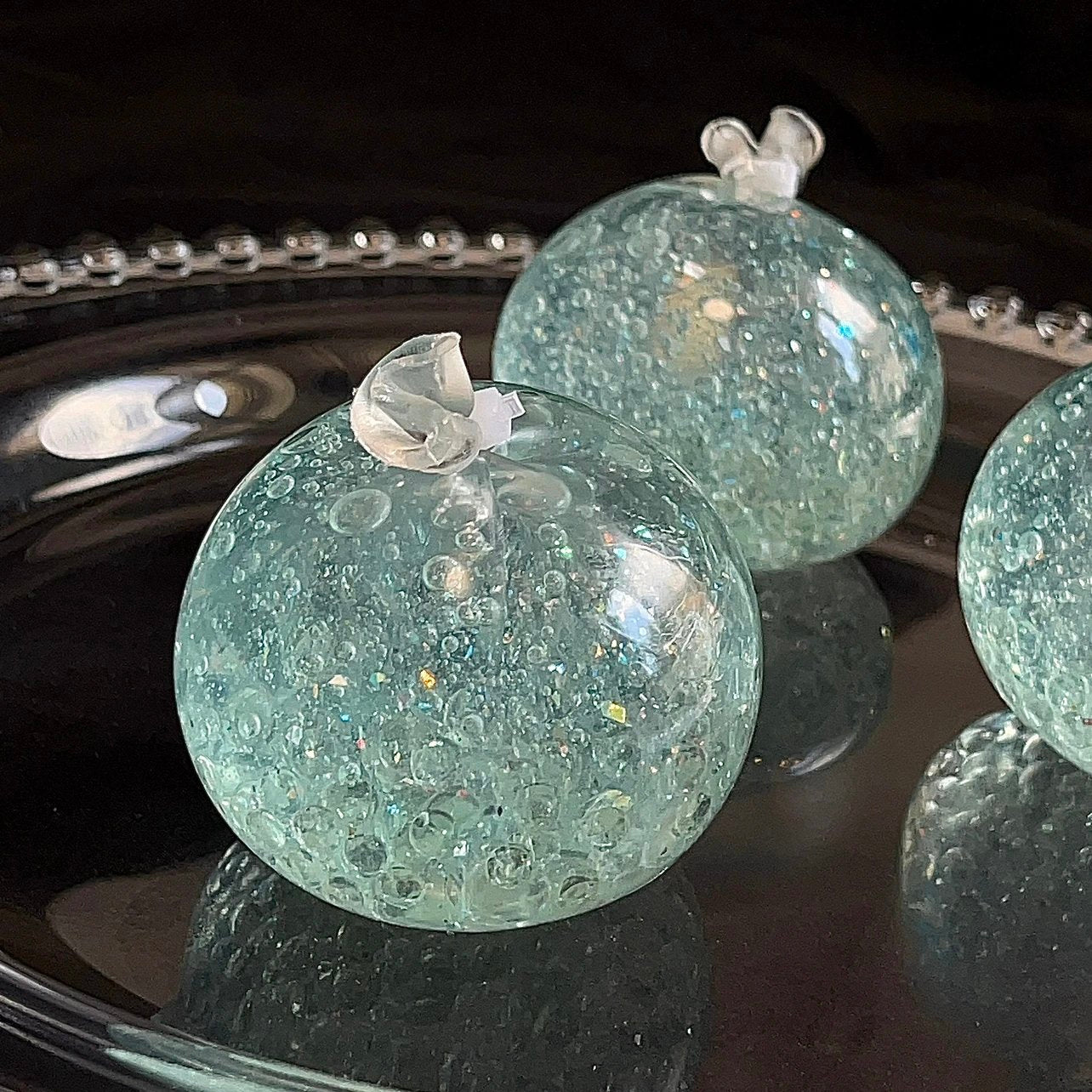 Blue Handmade Stress Balls