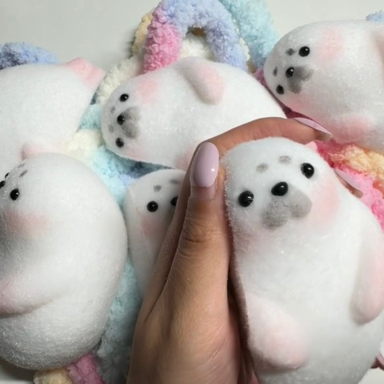 Baby Seal Squishy Stress Taba Squishy Toy