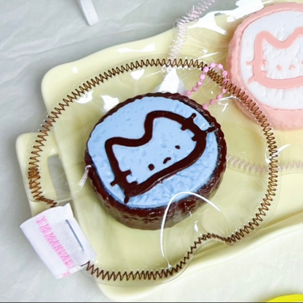Kitten Bread Taba Squishy Toy