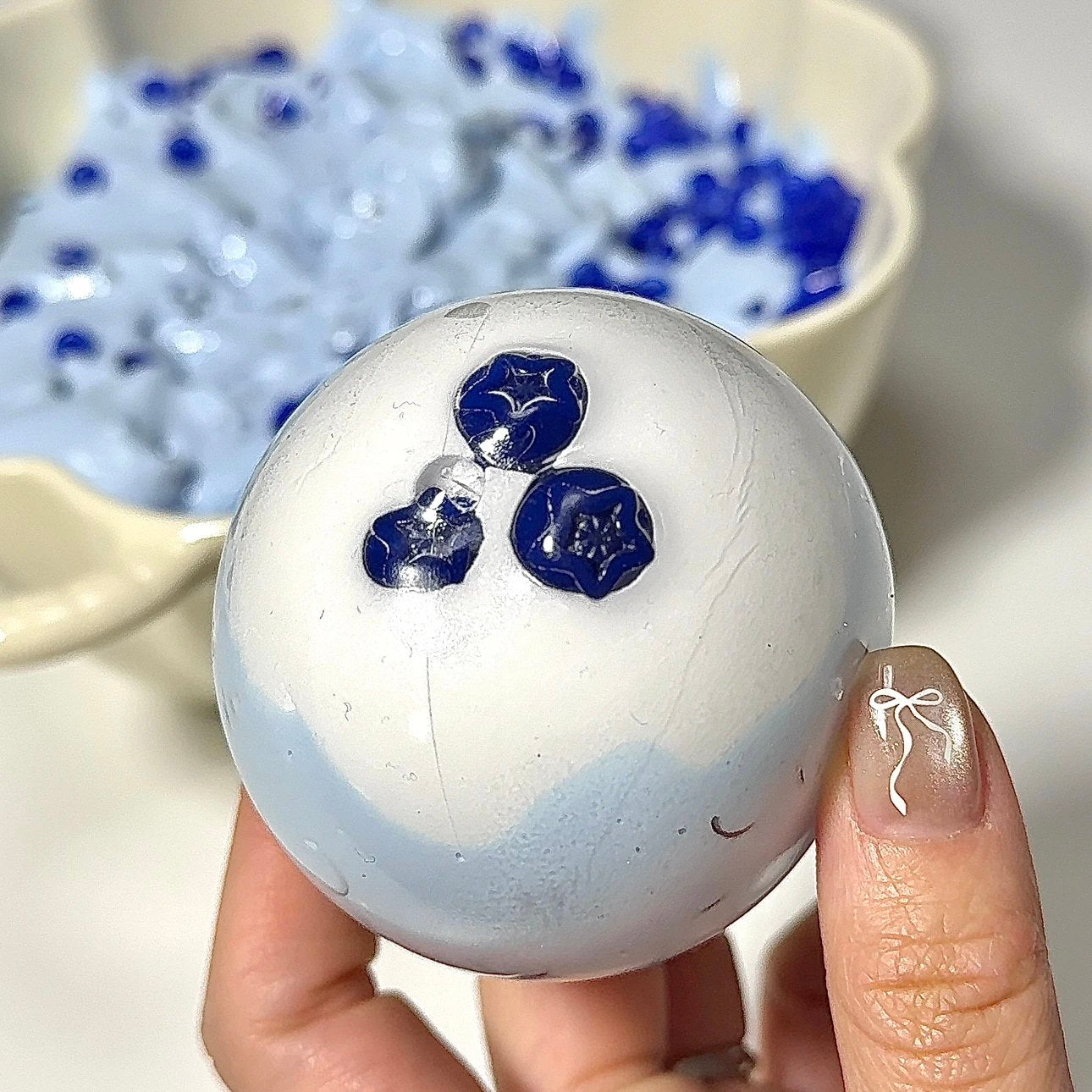 Blueberry Handmade Stress Ball