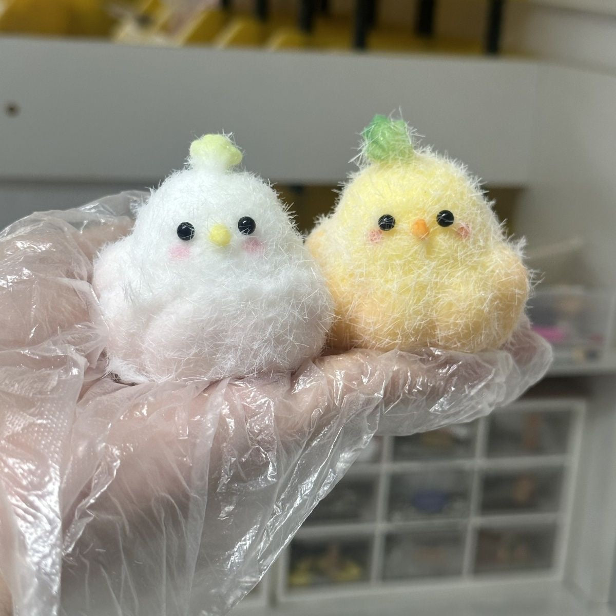 Garlic Chicks Chicken Taba Squishy Toy