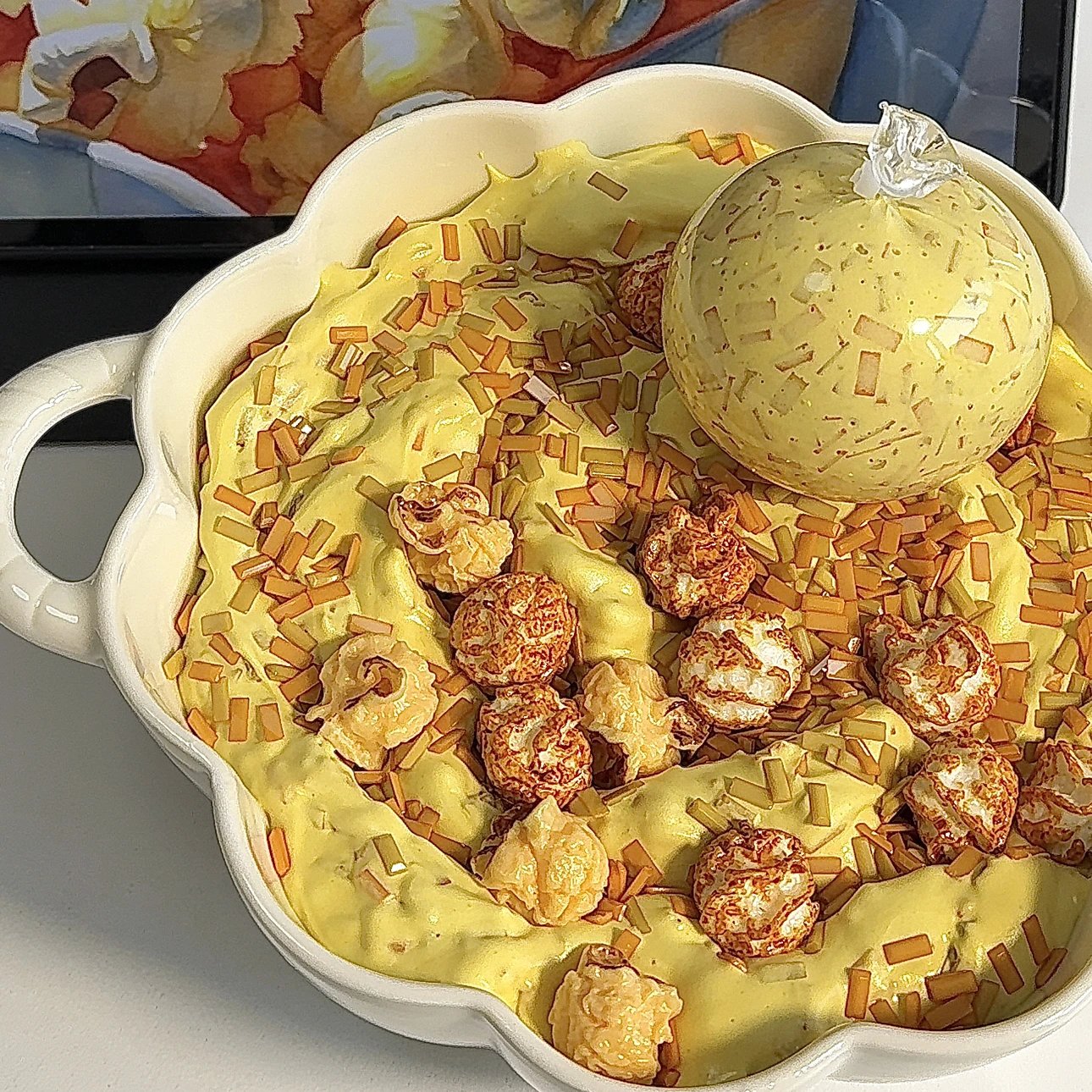 Cheese Popcorn Handmade Stress Balls