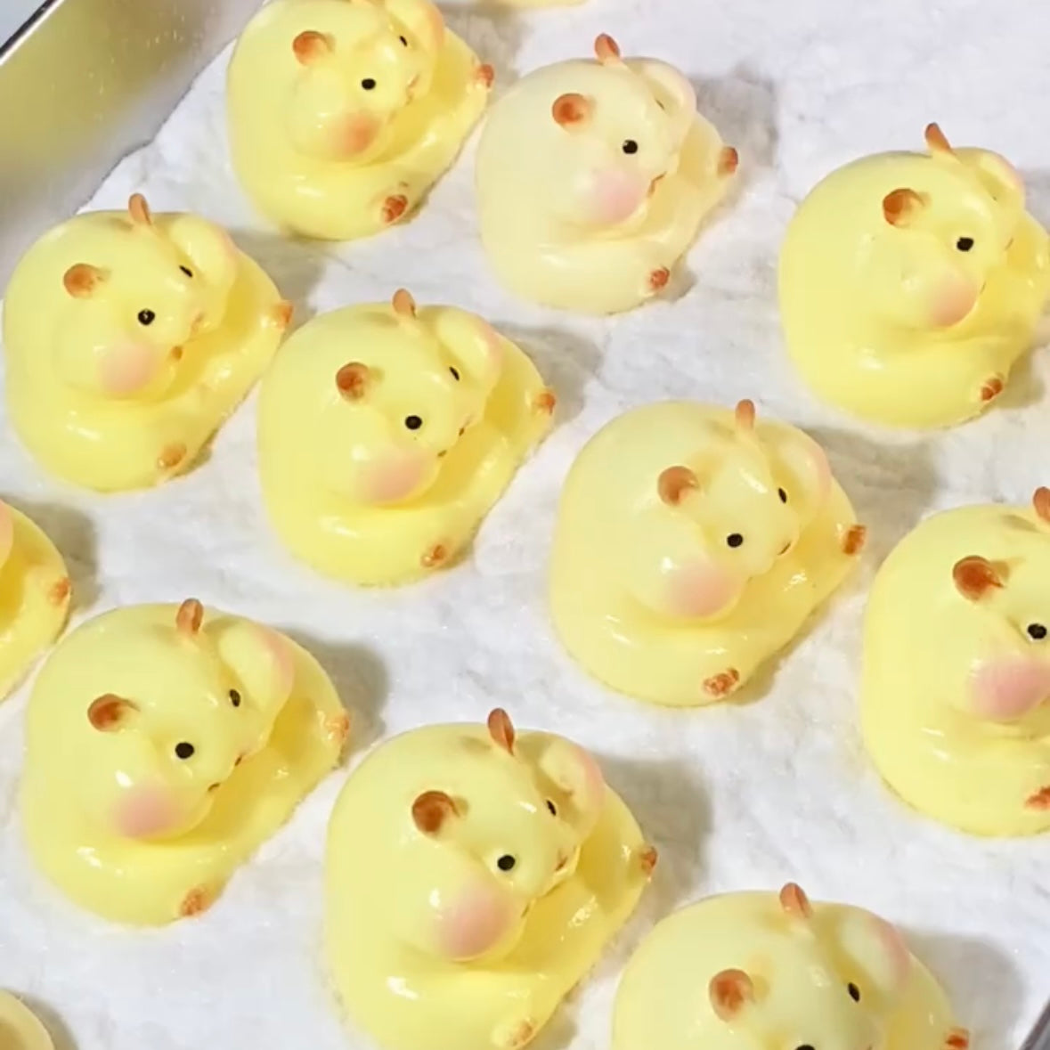 Squishy Hamster Stress Relief Taba Squishy Toy with Flocking