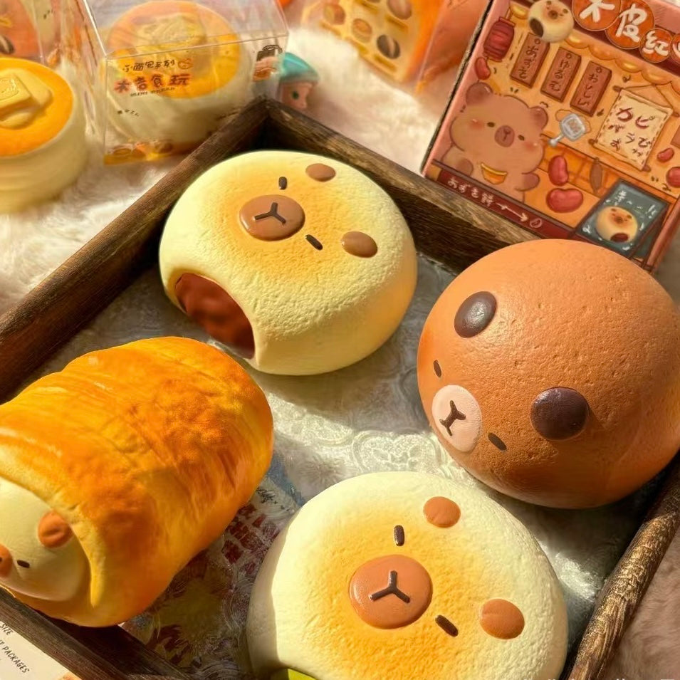 Slow Rising Squishy Capybara Stress Relief Decompression Toy