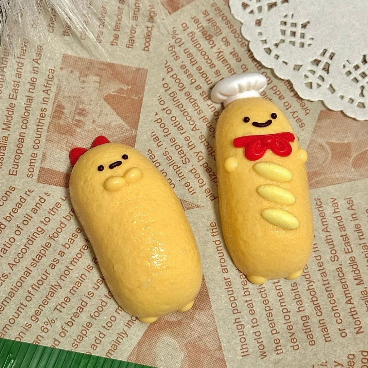 Handmade Fried Shrimp Taba Squishy Toy