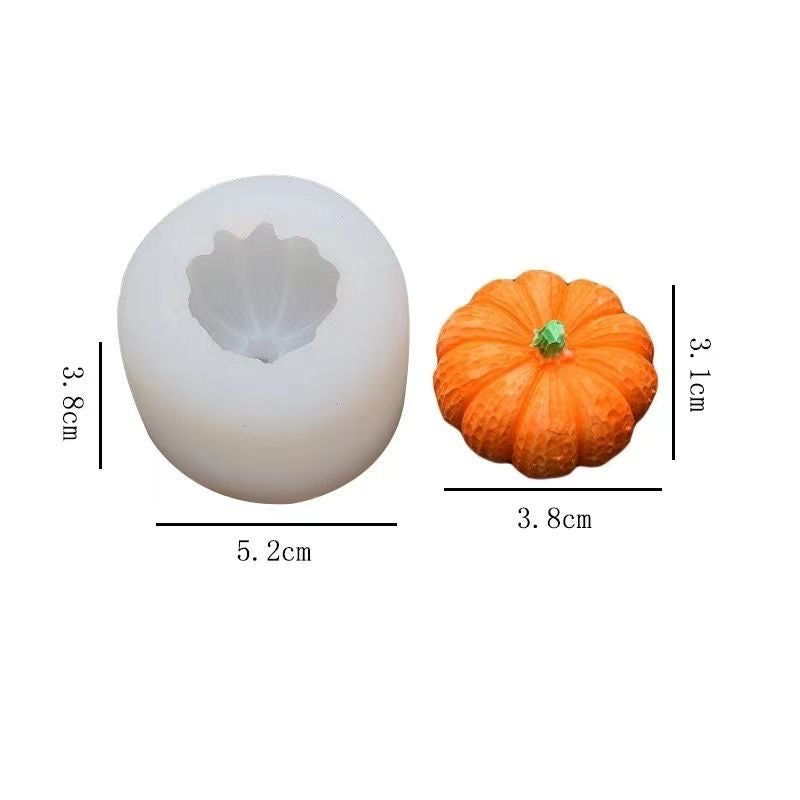 S/M/L Pumpkin Mold Silicone Squishy Mold