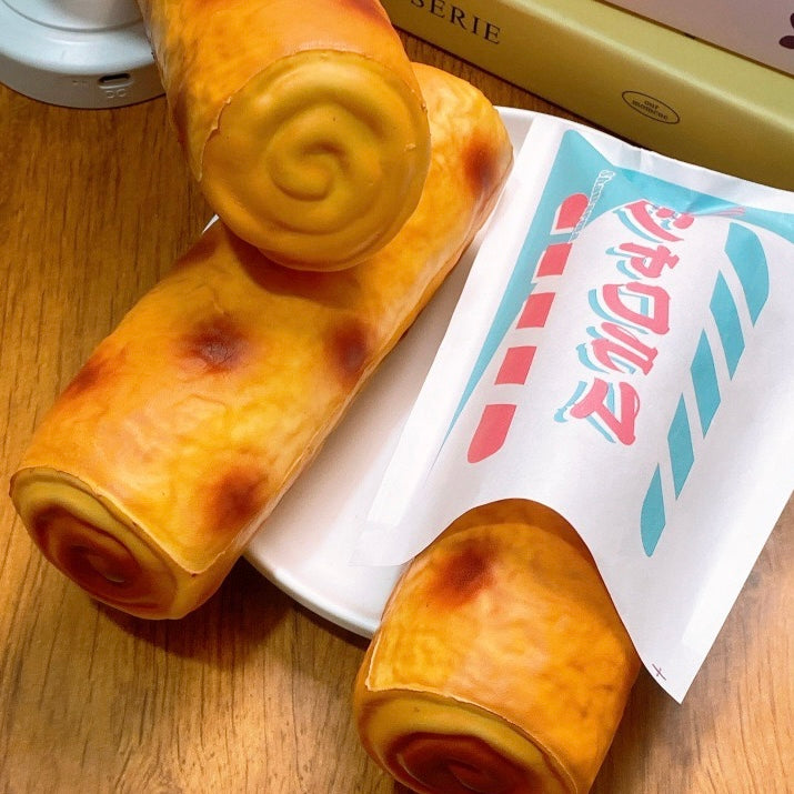 Slow Rising Squishy Roll Cake Stress Relief Decompression Toy
