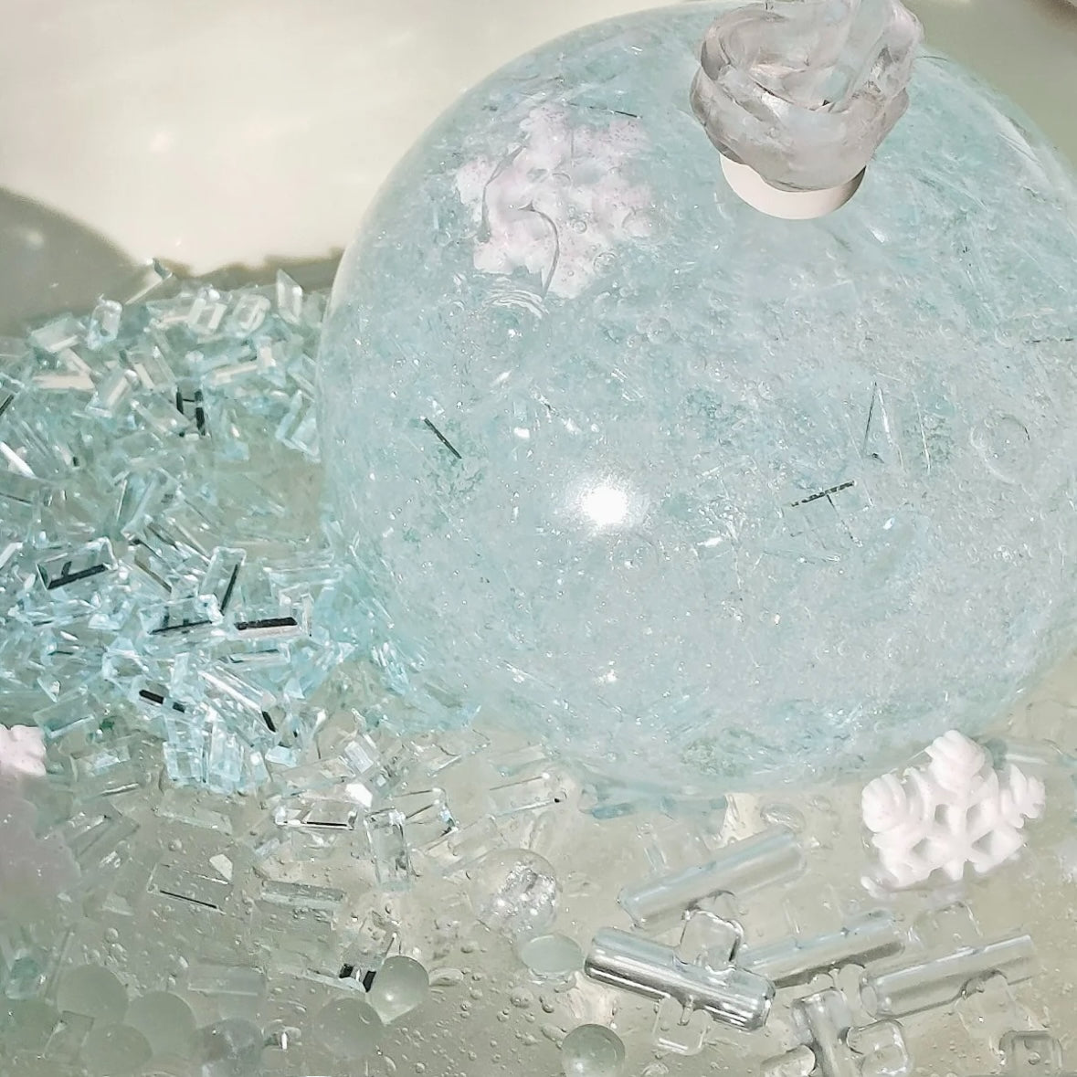 Snowflower Stress Ball