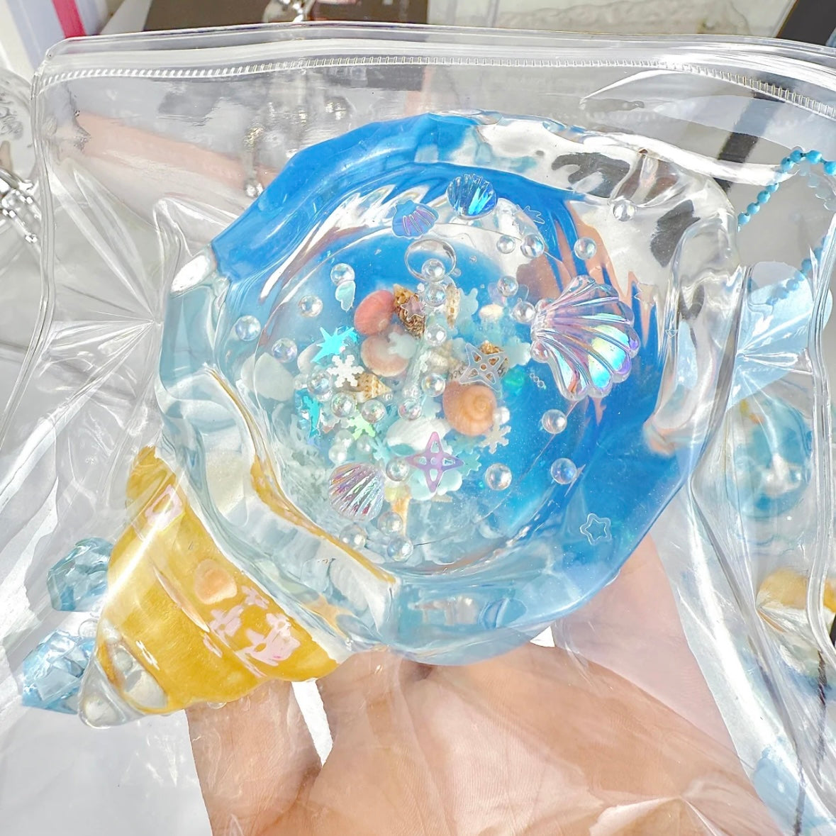 Transparent The Undersea World Taba Squishy Toy