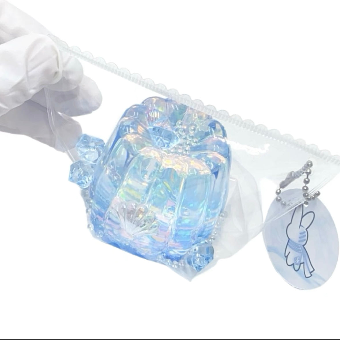 Transparent Dessert Canula Cake Taba Squishy Toy - Christmas Series