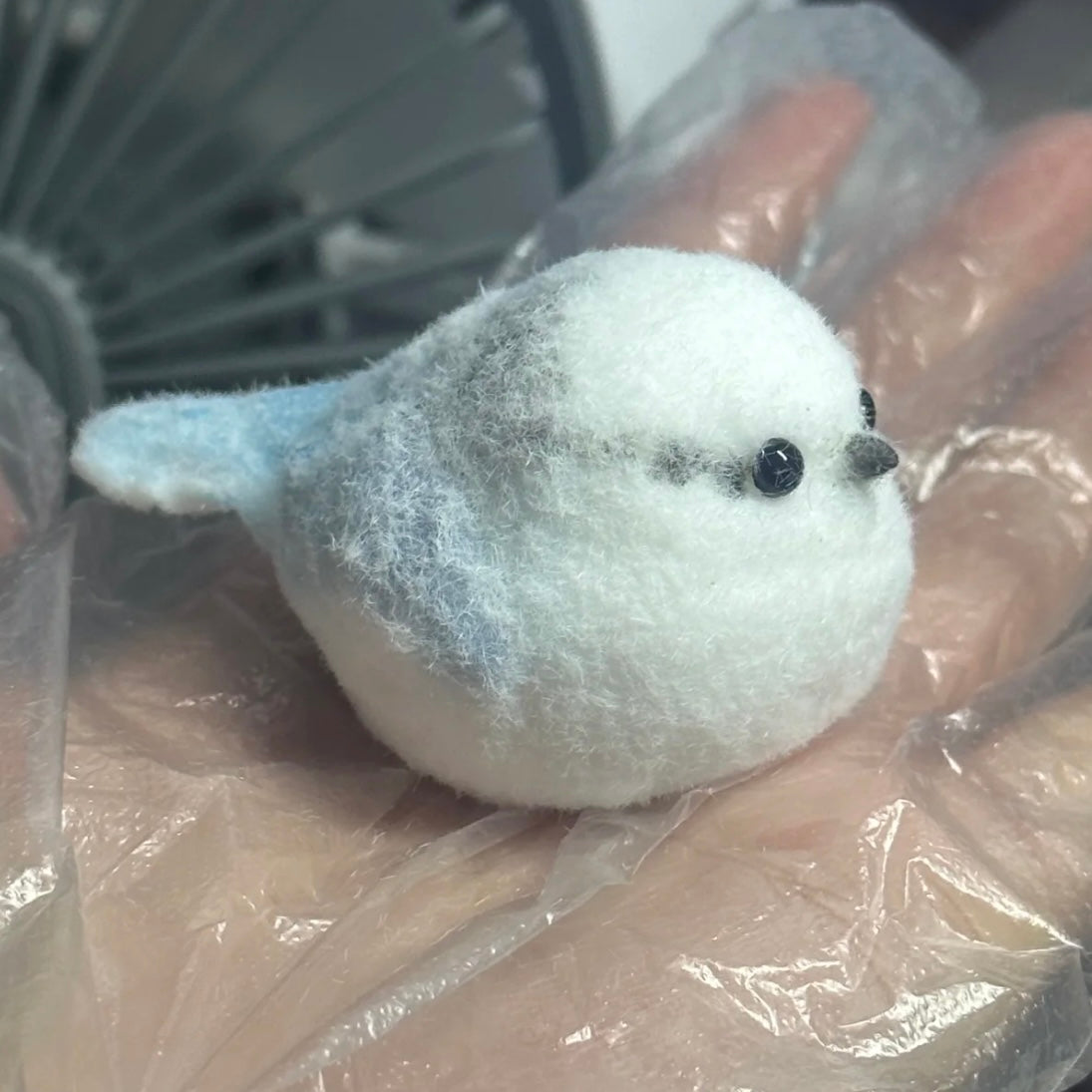 Handmade Blue Bird Taba Squishy Toy