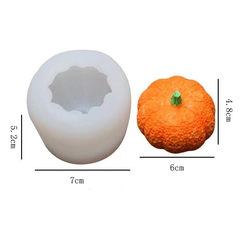 S/M/L Pumpkin Mold Silicone Squishy Mold