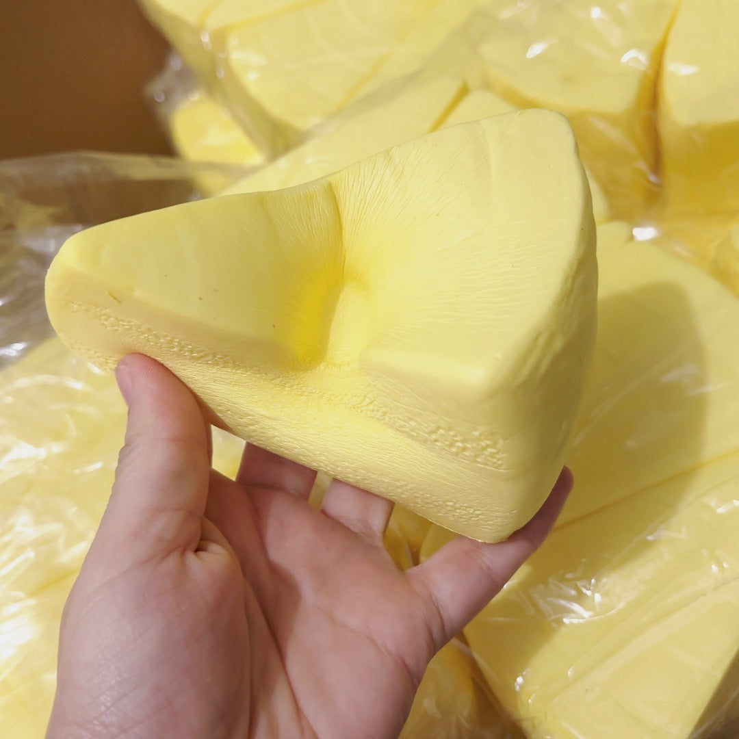 Slow Rising Squishy Cheese Cake Stress Relief Decompression Toy