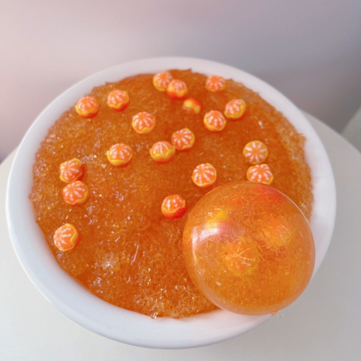 Orange Handmade Stress Balls