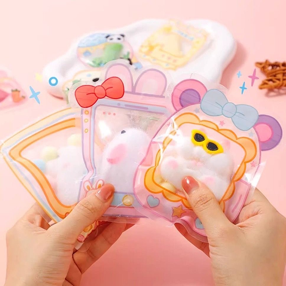 Animal Squishy Making Kit for Starter, No Odor, for Squishy Toy Making (50ml Part A + 50ml Part B)