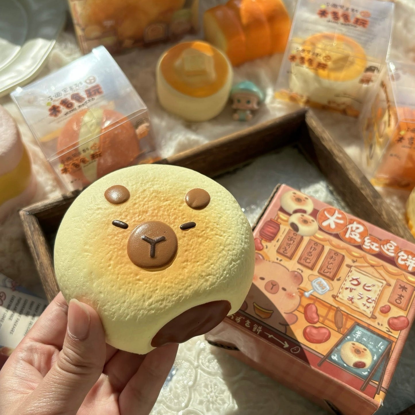 Slow Rising Squishy Capybara Stress Relief Decompression Toy