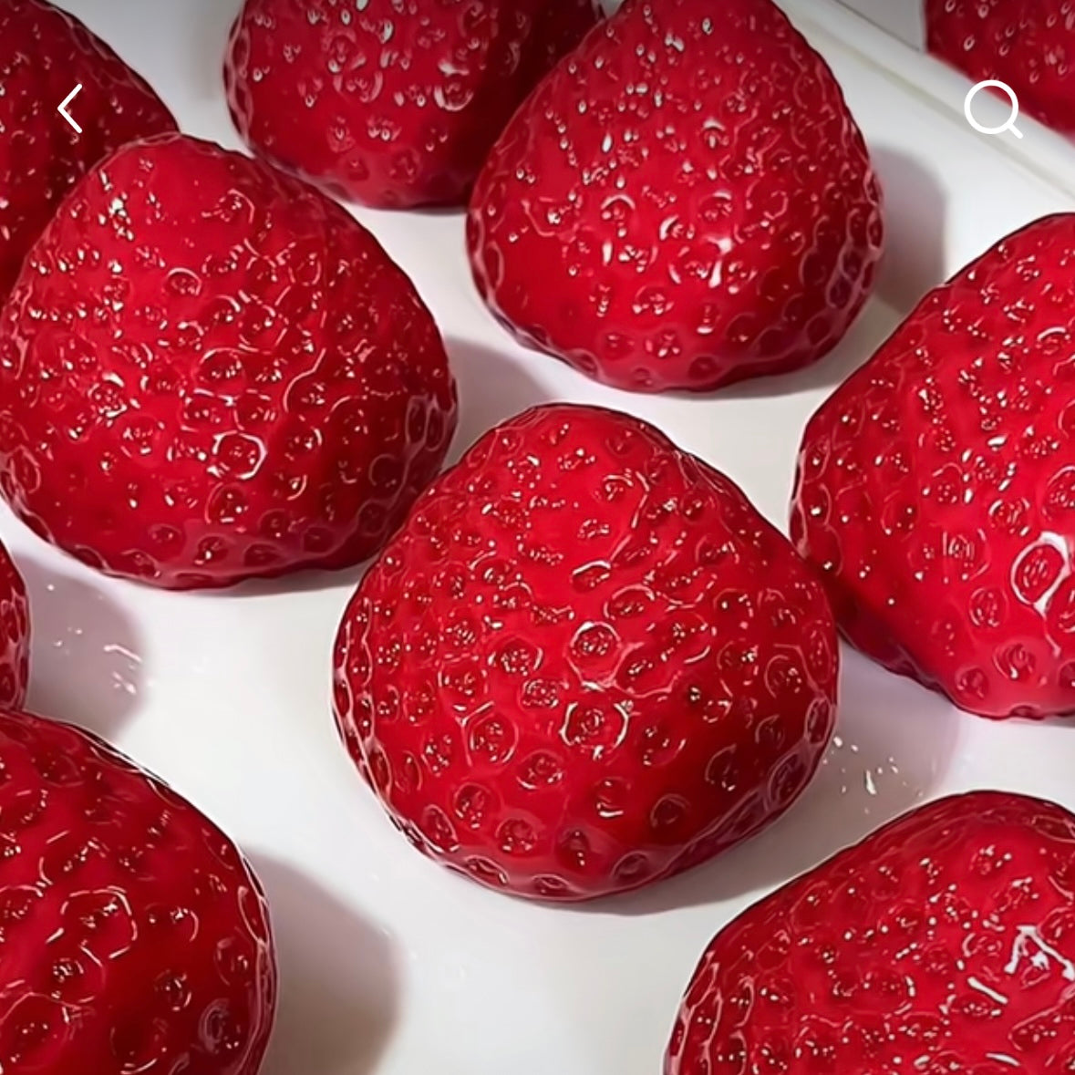 120g Handmade Strawberry Stress Relief Squishy Toy