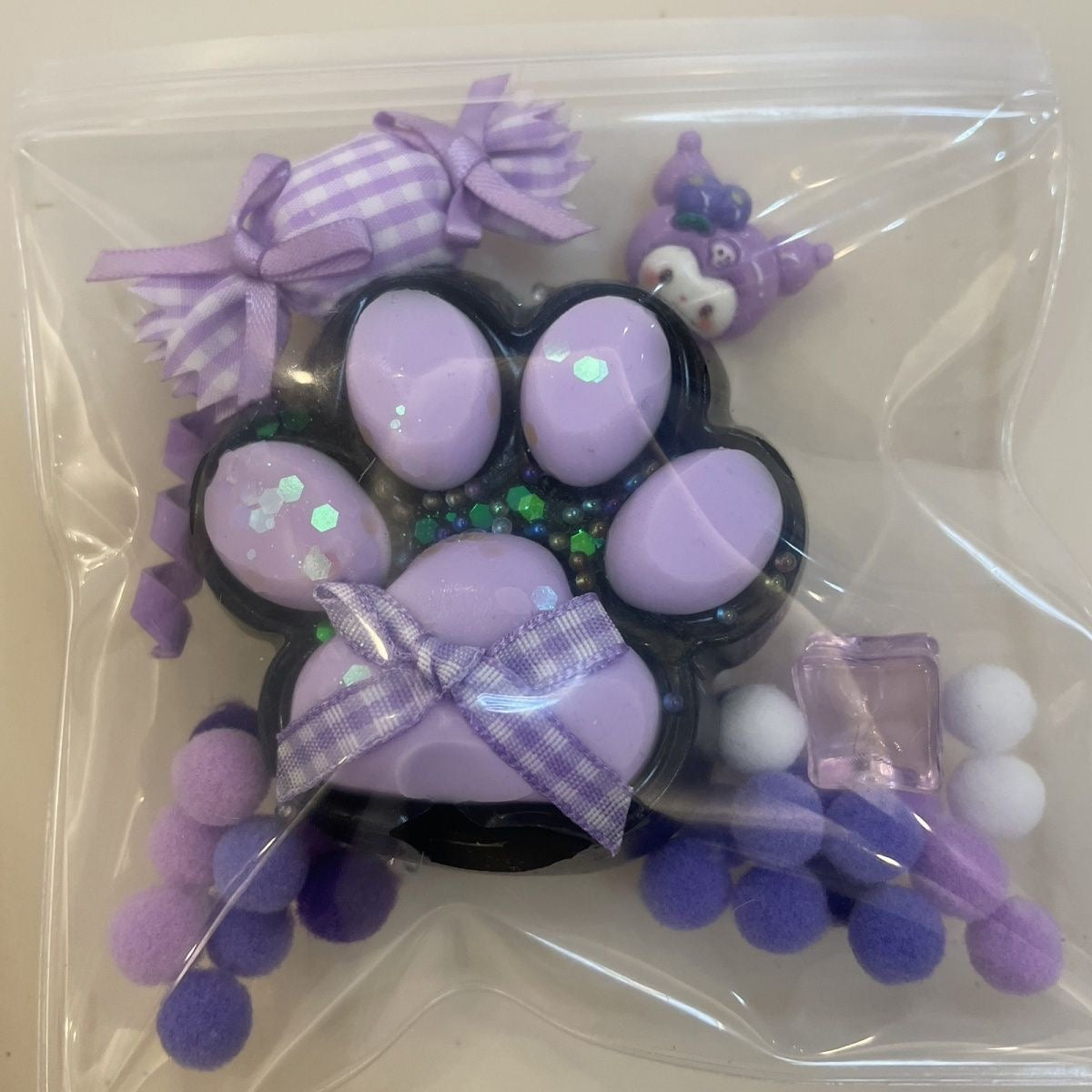 Handmade Silicone Cat's Paw Taba Squishy Toy