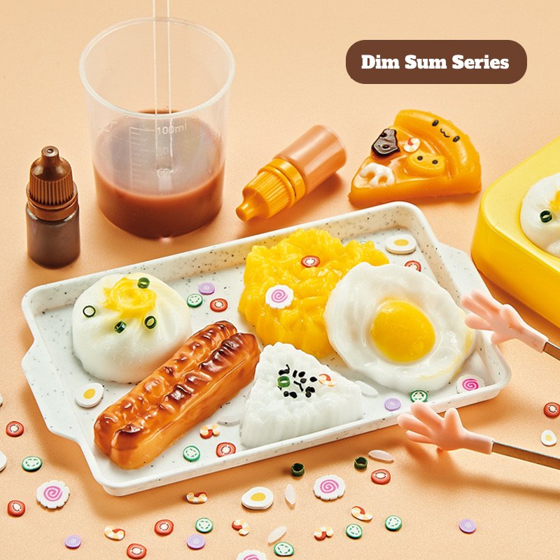 Food Squishy Making Kit for Starter, No Odor, for Squishy Toy Making (50ml Part A + 50ml Part B)