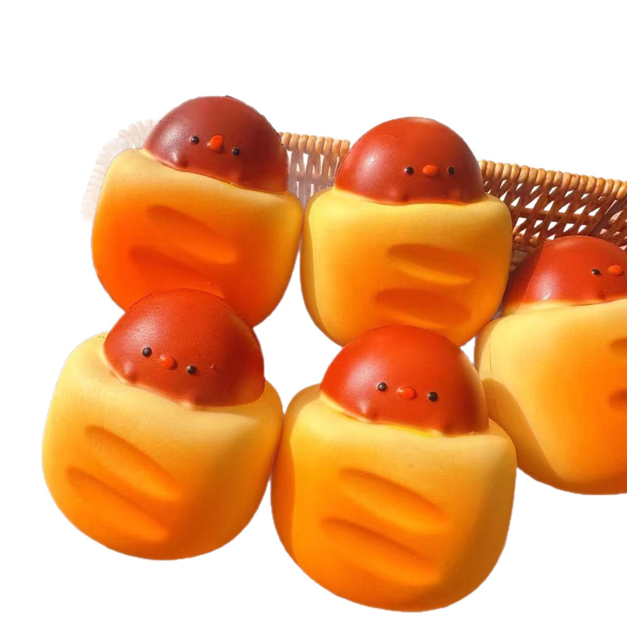 Slow Rising Squishy Brown Chick Stress Relief Decompression Toy